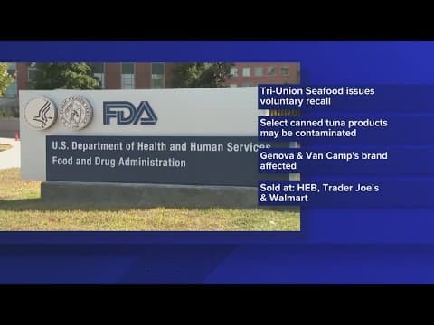 FDA posts voluntary canned tuna recall
