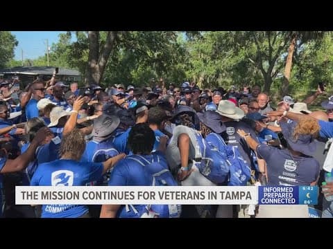 Veterans continue their mission of service in Tampa community