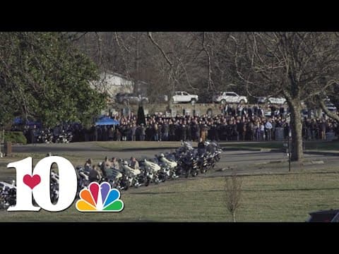 Remembering Greg McCowan: Family and friends gather for grave interment