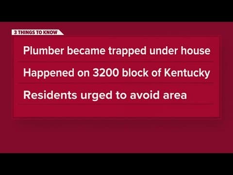Plumber dies in Kenner after being trapped under house for over an hour