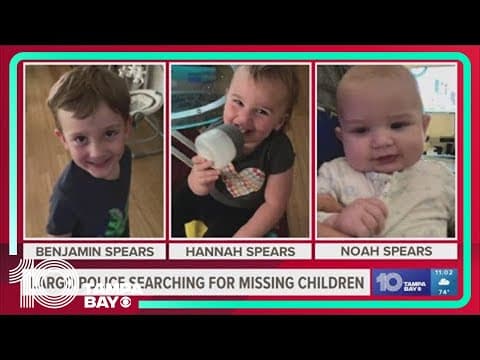 3 missing siblings taken by parents after custody meeting in Largo, police say