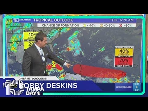 Tracking the Tropics: Tropical depression or storm 'likely' by this weekend in the Atlantic