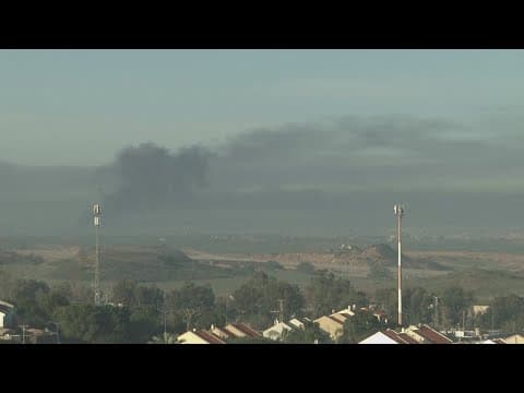 Israeli army continues strikes throughout the Gaza strip