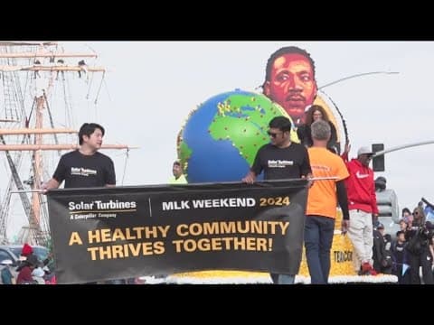 MLK Jr. Parade in San Diego | 'A healthy community is a thriving community'