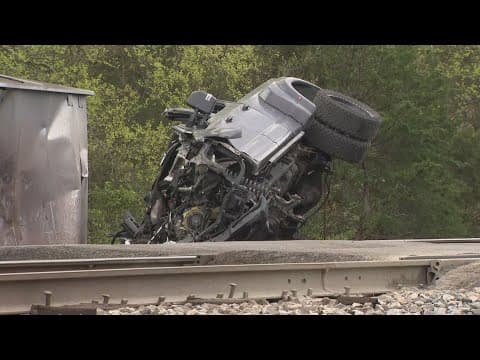 Driver pulled from truck after collision with Amtrak train in Prince William County