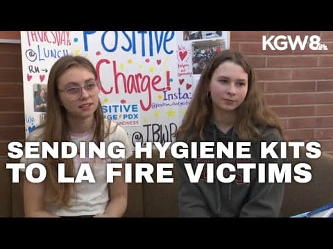 Portland students to help Los Angeles fire victims