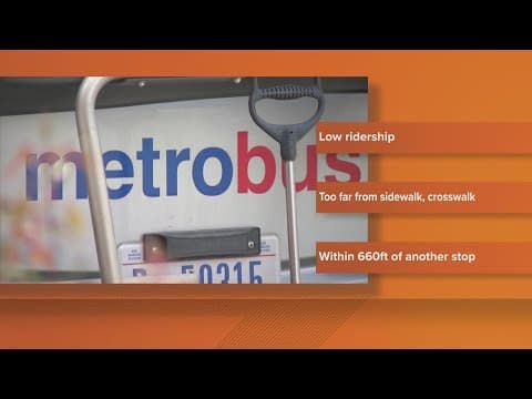 DC getting rid of 500+ bus stops