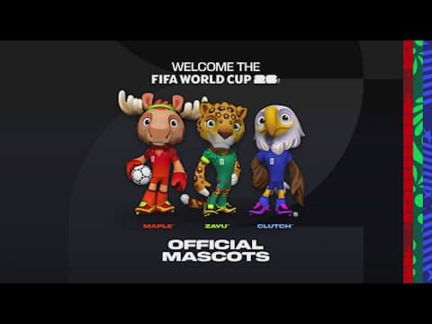 FIFA World Cup mascots unveiled