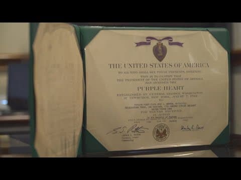 North Texas city to be designated a Purple Heart city honoring veterans