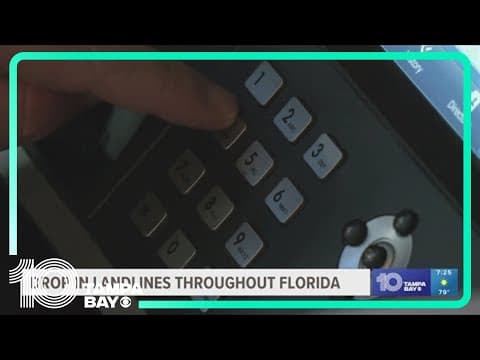 Drop in landline phone users in Florida