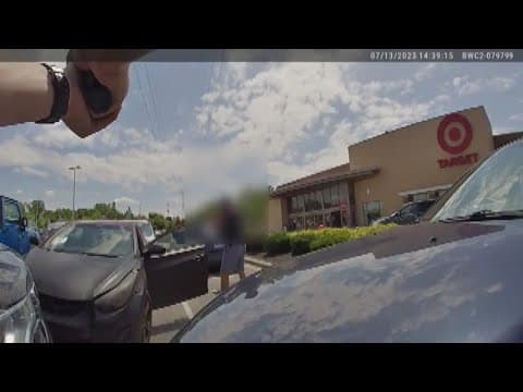 Bodycam video shows suspect ramming into Hilliard police cruisers