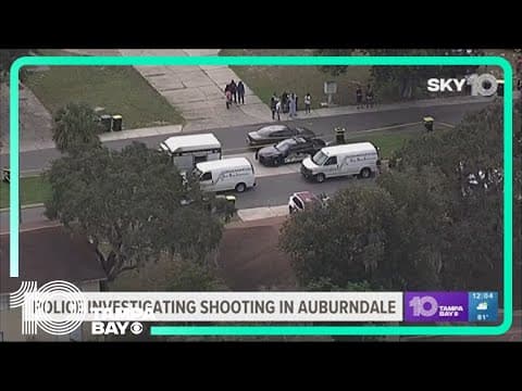 Police investigate shooting in Auburndale