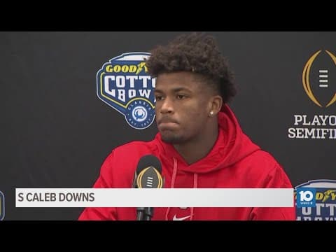 Caleb Downs pregame press conference: Ohio State vs. Texas | College Football Playoff