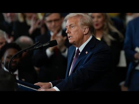 'I will declare a national emergency at our southern border' | President Trump's inauguration speech