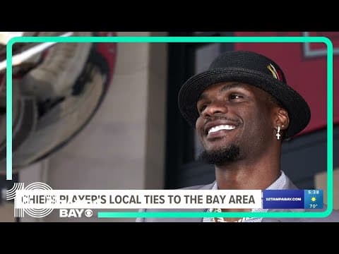 Chiefs' WR Marquez Valdes-Scantling has ties to Tampa Bay area