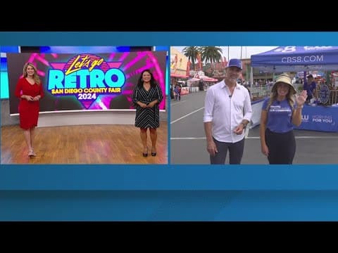 CBS 8 team takes over the San Diego County Fair