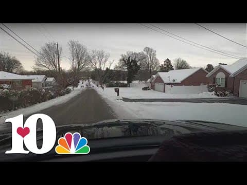 East Tennessee’s wintry road conditions