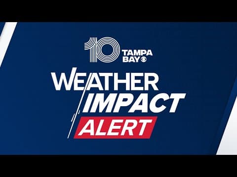 LIVE LOOK: Downpours cause flooding in St. Petersburg