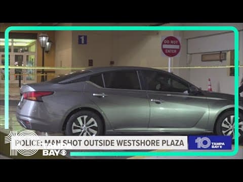 Authorities search for person responsible for Westshore Plaza shooting, 1 person left injured