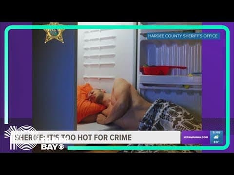 Too hot for crime: Hardee County Sheriff's Office issues special warning