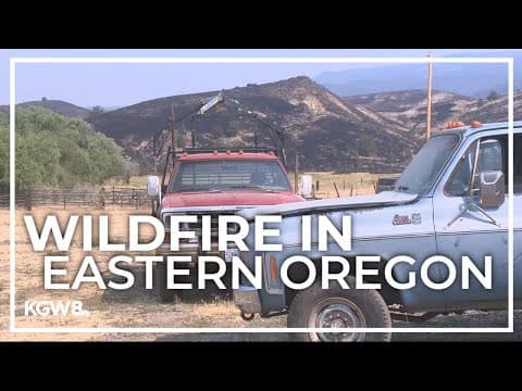 Durkee Fire closes Interstate 84 in Eastern Oregon