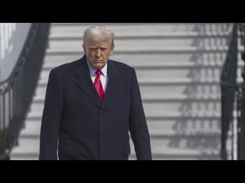 Trump doesn't rule out recession this year as tariffs bring uncertainty to stock market