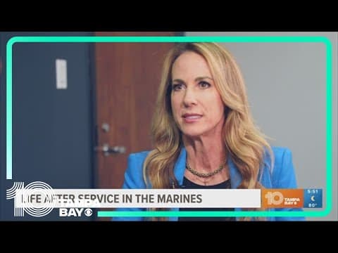 Tampa veteran shares how she launched a successful business after serving in the Marines