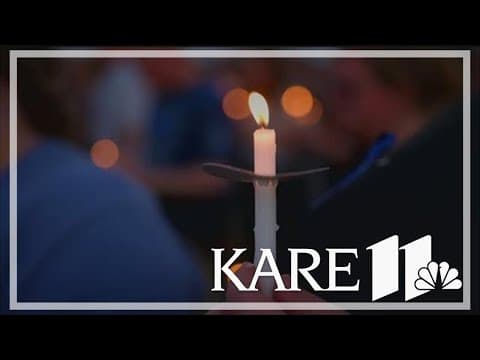 Vigil honors two Wisconsin police officers killed in the line of duty