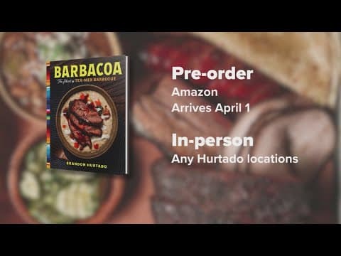 Popular Arlington barbecue chef releases cookbook, sharing Mexicue recipes