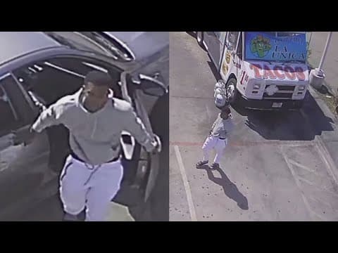 'Pointed a gun at me and said give me your money' | Taco truck employee talks about robbery