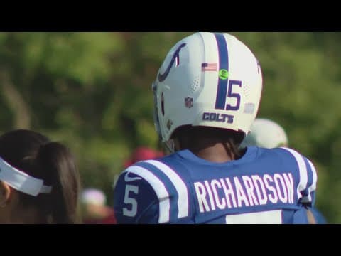 Colts legends stop by training with Cardinals