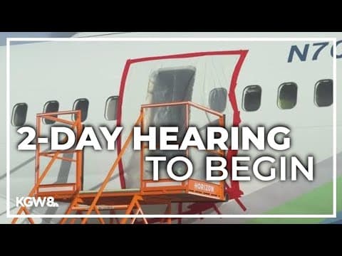 Boeing, FAA executives set to testify at Tuesday NTSB hearing into 737 MAX door plug blowout