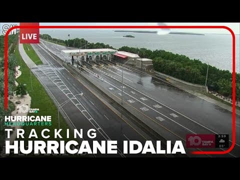 Eastbound lanes of the Courtney Campbell Causeway to Tampa, Howard Frankland have reopened