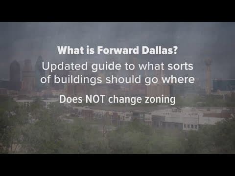 Here's what Forward Dallas actually says about single family neighborhoods on eve of final vote