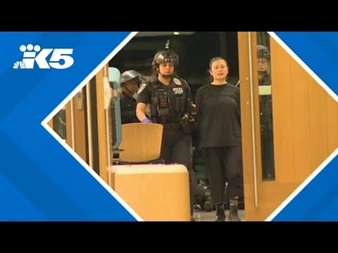 Why did pro-Palestinian protesters break into a UW engineering building?