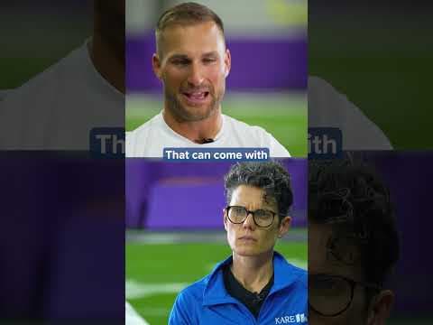 Vikings quarterback Kirk Cousins admits he's wound too tight. #kare11 #shorts