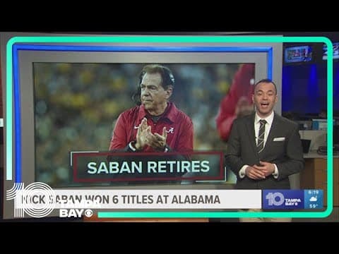 Nick Saban, longtime Alabama head coach and winner of 7 national titles, is retiring
