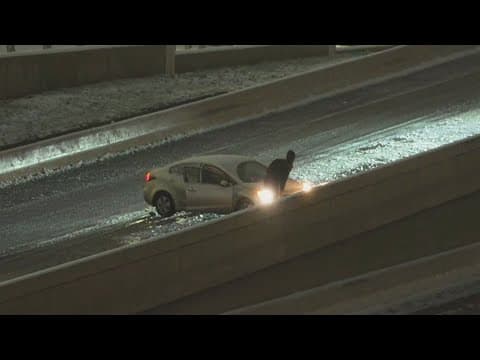 Icy roads continue to cause problems in North Texas, serve as stark reminder for some families