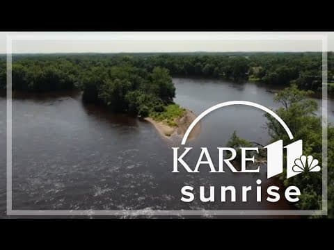 Man recovered from water after saving two children