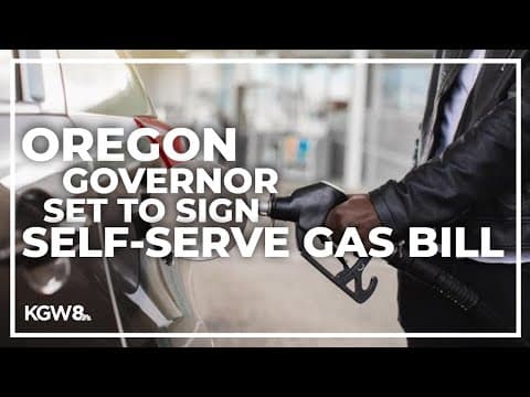 Oregon Gov. Kotek expected to sign bill to pump your own gas on Friday
