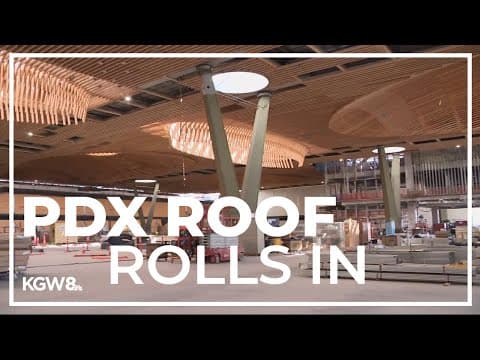 Photos show new main terminal at Portland International Airport