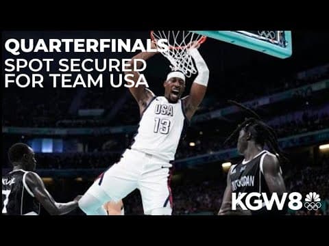 U.S. Men's basketball team secures quarterfinals spot with win over South Sudan at Paris Olympics