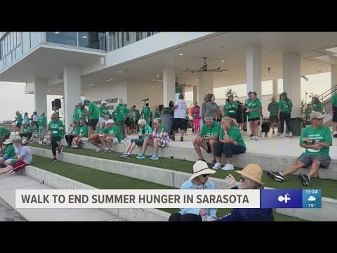 Campaign to end hunger holds walk in Sarasota