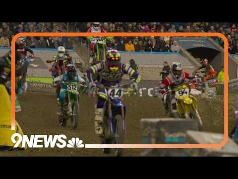 Denver stadium hosts Supercross Championship