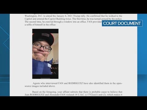 Houston man arrested after taking a selfie inside the U.S. Capitol during Jan. 6 riot, FBI says