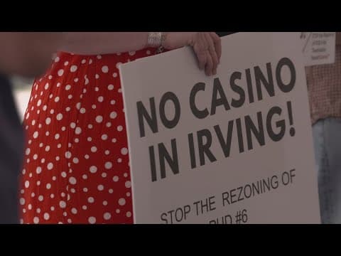 Irving residents pack rezoning meeting discussing potential casino, resort land