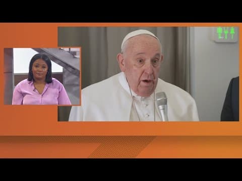 Vatican says Pope Francis spent a peaceful night in the hospital