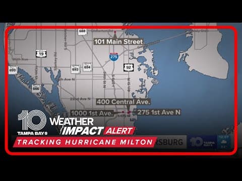 Falling cranes are a concern in St. Pete during Milton