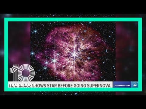 NASA Webb telescope captures star on cusp of death