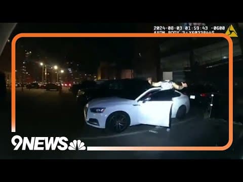 Body Camera: Denver Police officer shoots man holding gun in arm